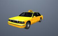 Taxi — model GTA SA