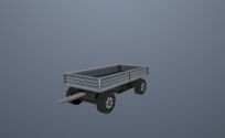 Baggage Trailer (uncovered) — model GTA SA